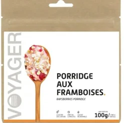 Porridge Aux Framboises - Repas Lyophilise | Voyager