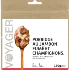 Porridge Jambon Fumé Champignons - Repas Lyophilise | Voyager