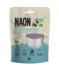Porridge Myrtille Cassis - Repas Lyophilise | Naon