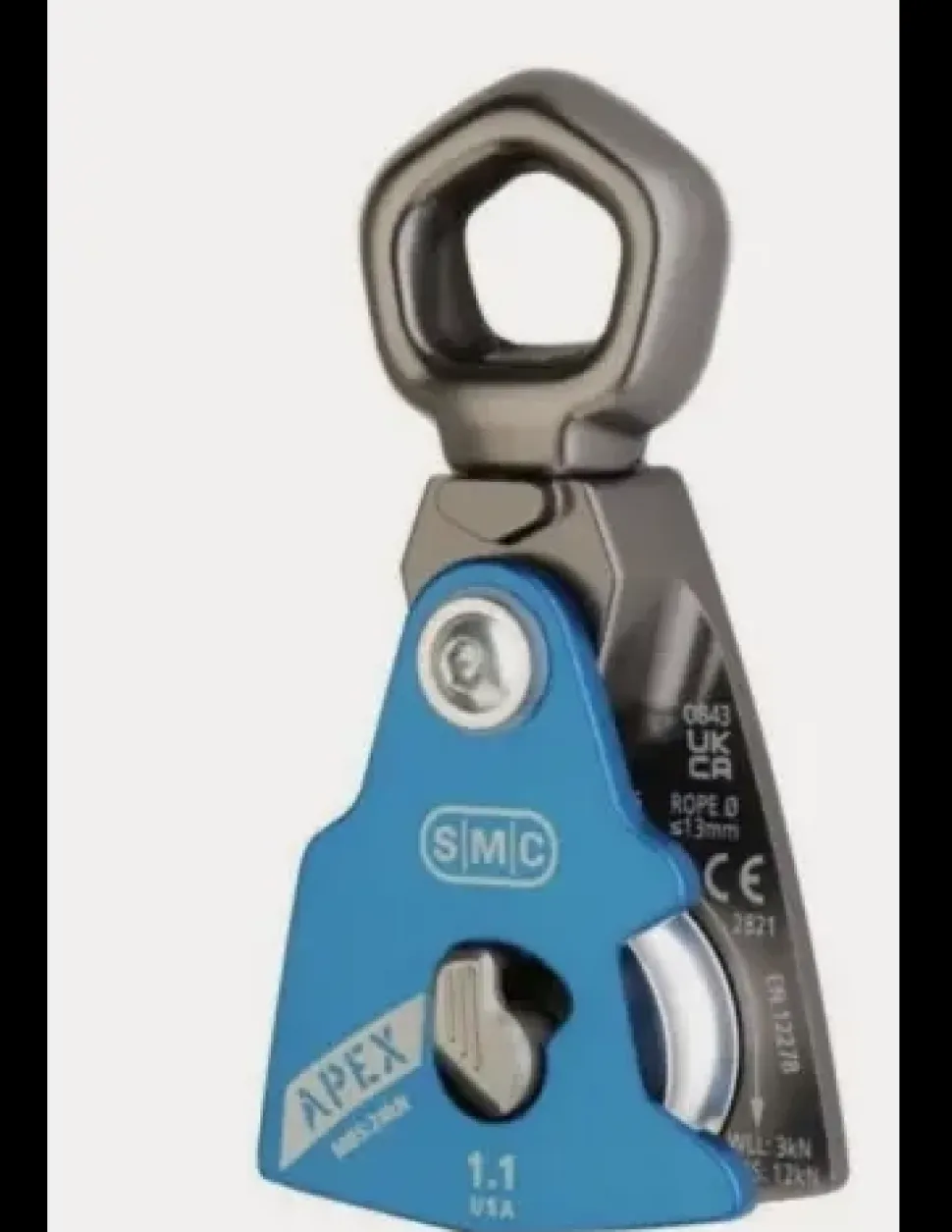 Poulie Apex Swivel 1.1 Bleue - Travaux En Hauteur | Harken