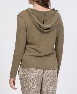 Pull Femme Delboz Kaki - Pull | Sun Valley