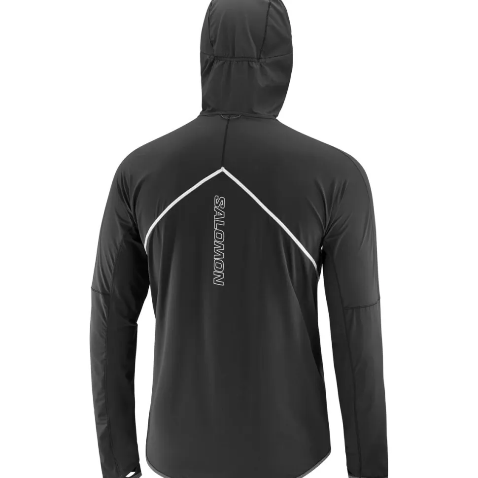 Pull Sense Aero Hybrid Deep Black - Veste | Salomon