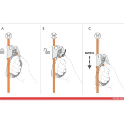 Quick Up+ Droite Orange - Travaux En Hauteur | Climbing Technology