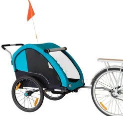 Remorque Alu Bac Plastique - Porte Bebe / Remorques | Bike Original