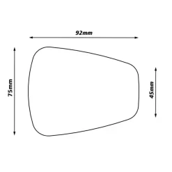 Retroviseur Espion Z56 Léger Gauche - Signalisation | Zefal