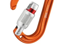 Rocha Screw Lock Orange - Mousquetons | Petzl
