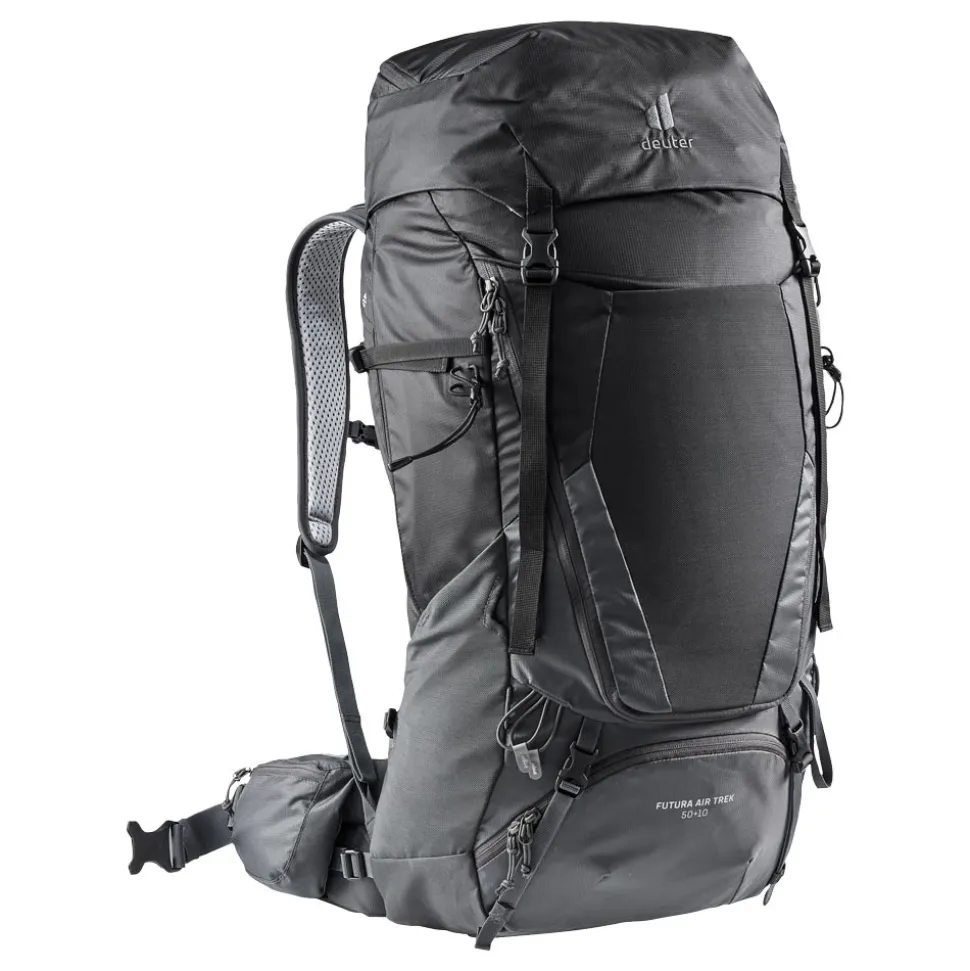 Sac A Dos Futura Air Trek 50+10 Black/graphite - Sac A Dos | Deuter