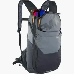 Sac A Dos Ride 12 + Poche 2l Gris Noir - Sacs A Eau | Evoc