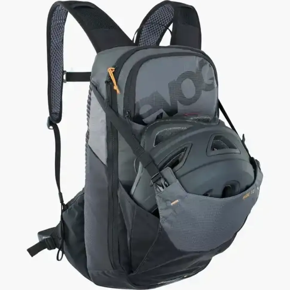 Sac A Dos Ride 12 + Poche 2l Gris Noir - Sacs A Eau | Evoc