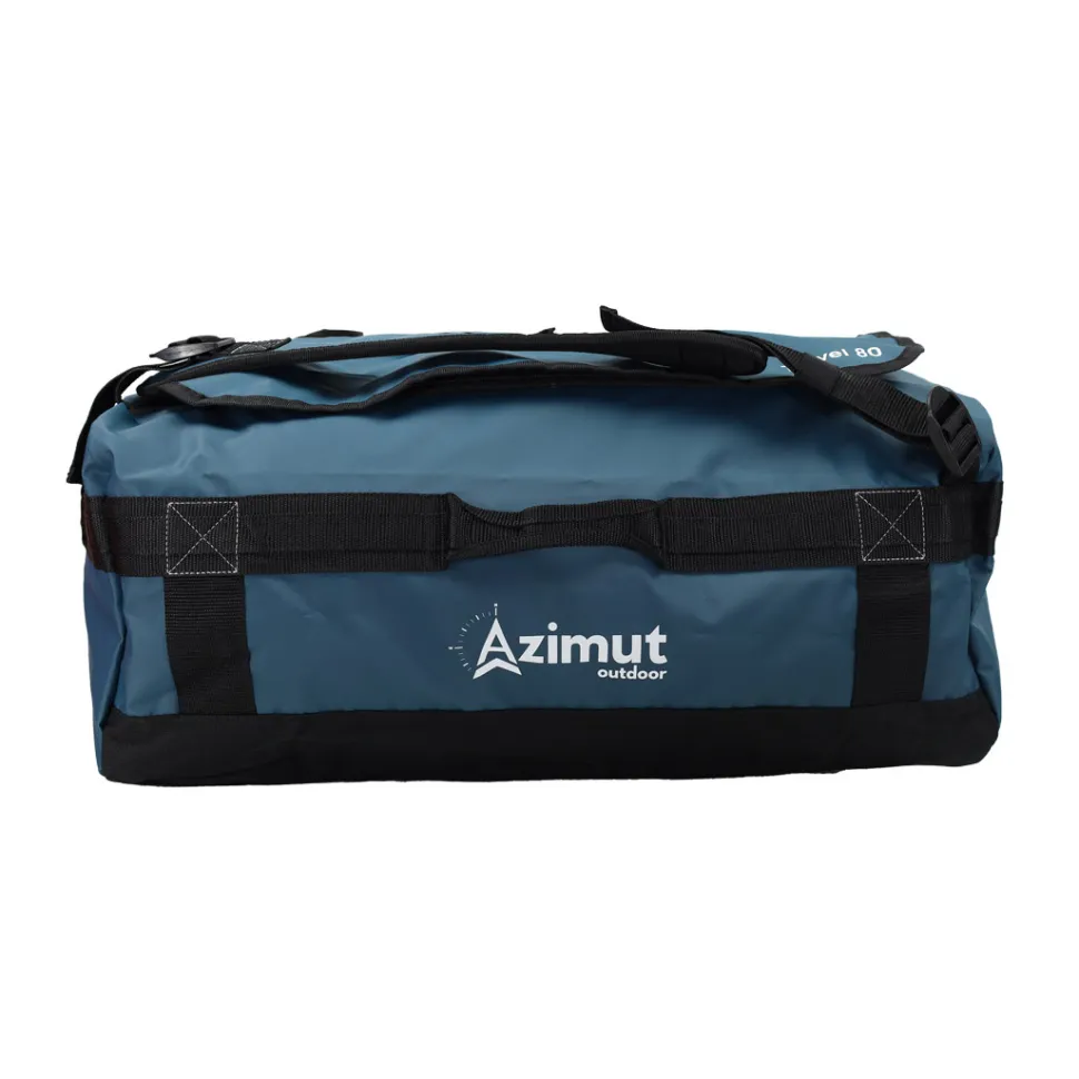 Sac De Voyage Duffel Travel 80l Bleu | Azimut Outdoor