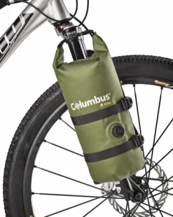 Sacoche Fourche Etanche 3l Kaki - Sacoches | Columbus