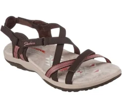 Sandale Reggae Slim Chocolat - Sandales | Skechers