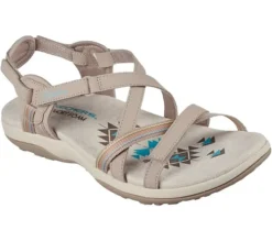 Sandale Reggae Slim Taupe - Sandales | Skechers