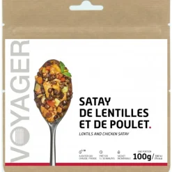 Satay De Lentilles Et De Poulet - Repas Lyophilise | Voyager