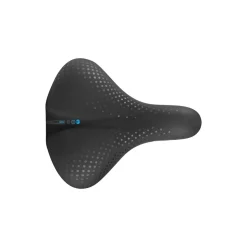Selle City Gel Suede Etroit Noir - Selle / Couvre Selle | San Marco