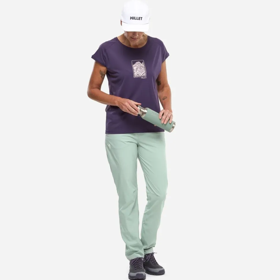 Seneca T-shirt Ss Femme Purple Velvet - Tee Shirt Mc | Millet