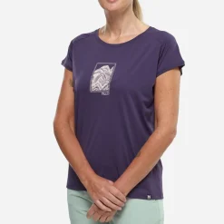 Seneca T-shirt Ss Femme Purple Velvet - Tee Shirt Mc | Millet