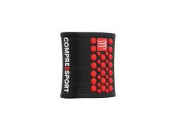 Serre-poignet 3d Dots Black / Red - Casquette | Compressport