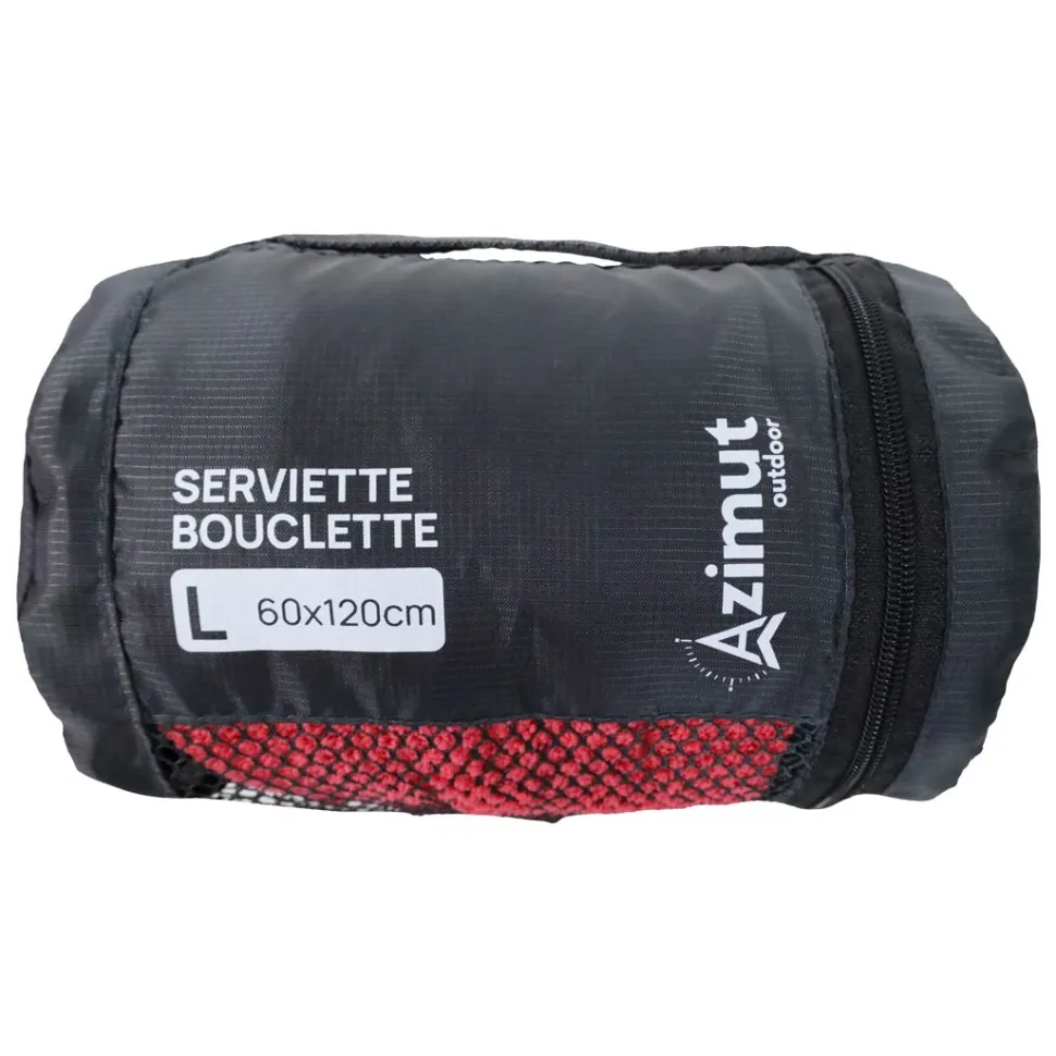 Serviette Bouclette L - Framboise - Serviette | Azimut Outdoor