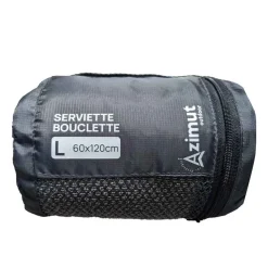 Serviette Bouclette L  - Grise - Serviette | Azimut Outdoor