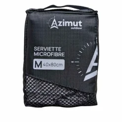Serviette Microfibre  - Grise - Serviette | Azimut Outdoor