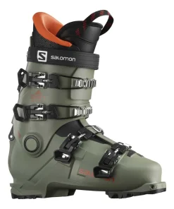 Shift Pro 80 At Junior Oil Green / Black / Orange | Salomon