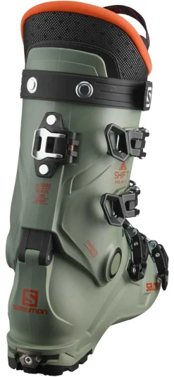 Shift Pro 80 At Junior Oil Green / Black / Orange | Salomon