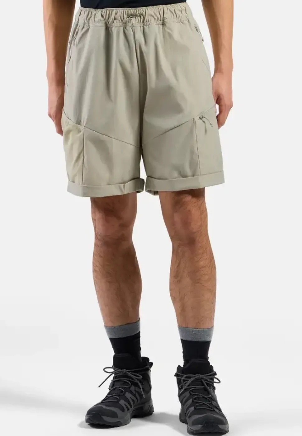 Short Essential Cargo Baggies Agate Gray - Short | Odlo