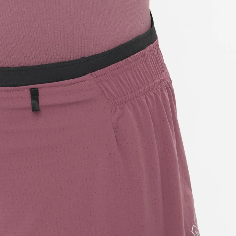 Short Femme Sense Aero 5" Nocturne Cyclamen - Short | Salomon