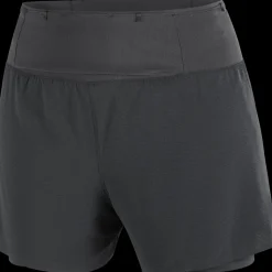 Short Femme Sense Aero 2in1 Deep Black - Short | Salomon