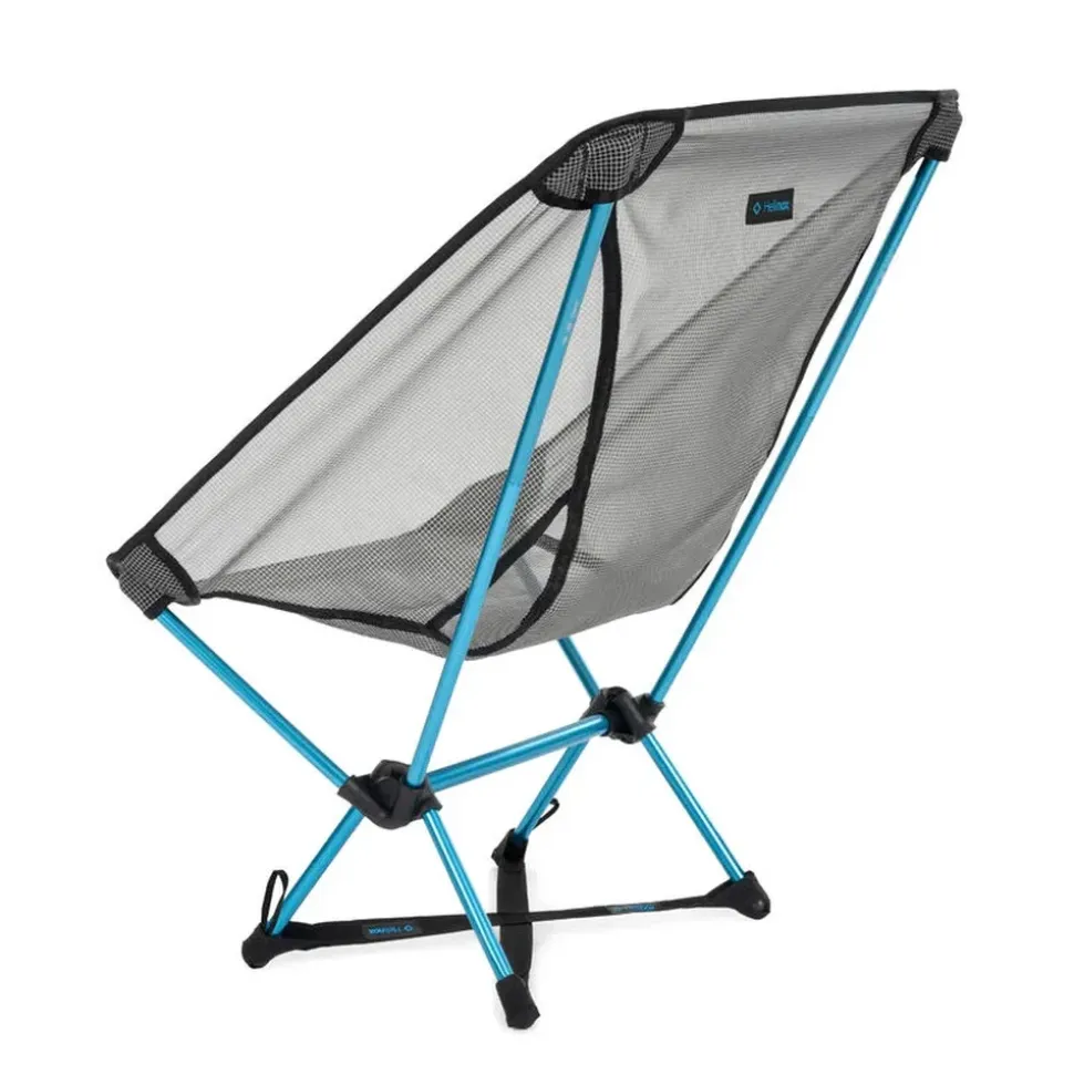 Siege Pliant Chair Zero Lt Black / Cyan Blue - Fauteuils | Helinox