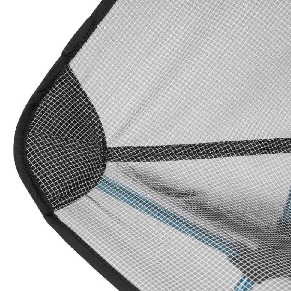 Siege Pliant Chair Zero Lt Black / Cyan Blue - Fauteuils | Helinox