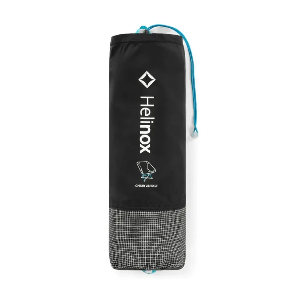 Siege Pliant Chair Zero Lt Black / Cyan Blue - Fauteuils | Helinox