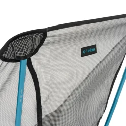 Siege Pliant Chair Zero Lt Black / Cyan Blue - Fauteuils | Helinox