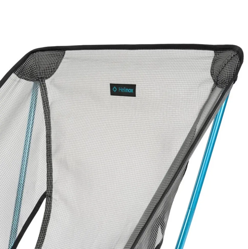 Siege Pliant Chair Zero Lt Black / Cyan Blue - Fauteuils | Helinox