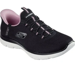 Slip Ins Summit Femme Black Mauve - Chaussures | Skechers