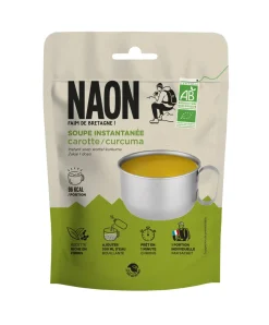 Soupe Carotte Curcuma - Repas Lyophilise | Naon