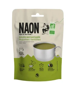 Soupe Légumes  Lentilles - Repas Lyophilise | Naon