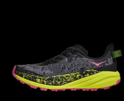 Speedgoat 6 Femme Black Neon Citrus - Chaussures | Hoka