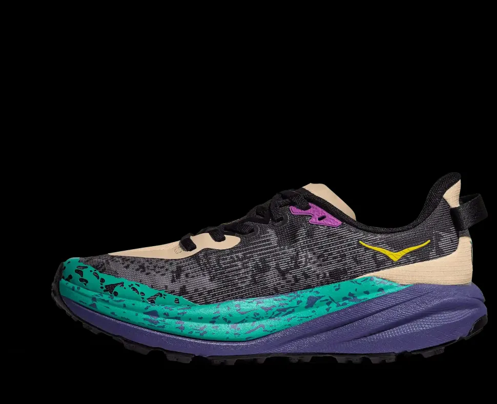 Speedgoat 6 Femme Oatmeal / Mountain Iris - Chaussures | Hoka