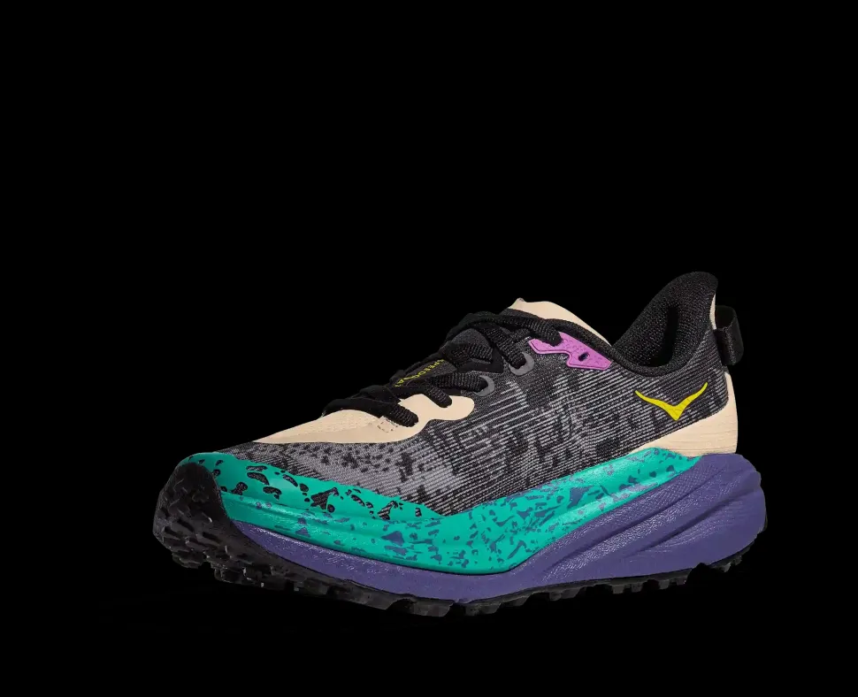 Speedgoat 6 Femme Oatmeal / Mountain Iris - Chaussures | Hoka