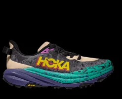 Speedgoat 6 Femme Oatmeal / Mountain Iris - Chaussures | Hoka