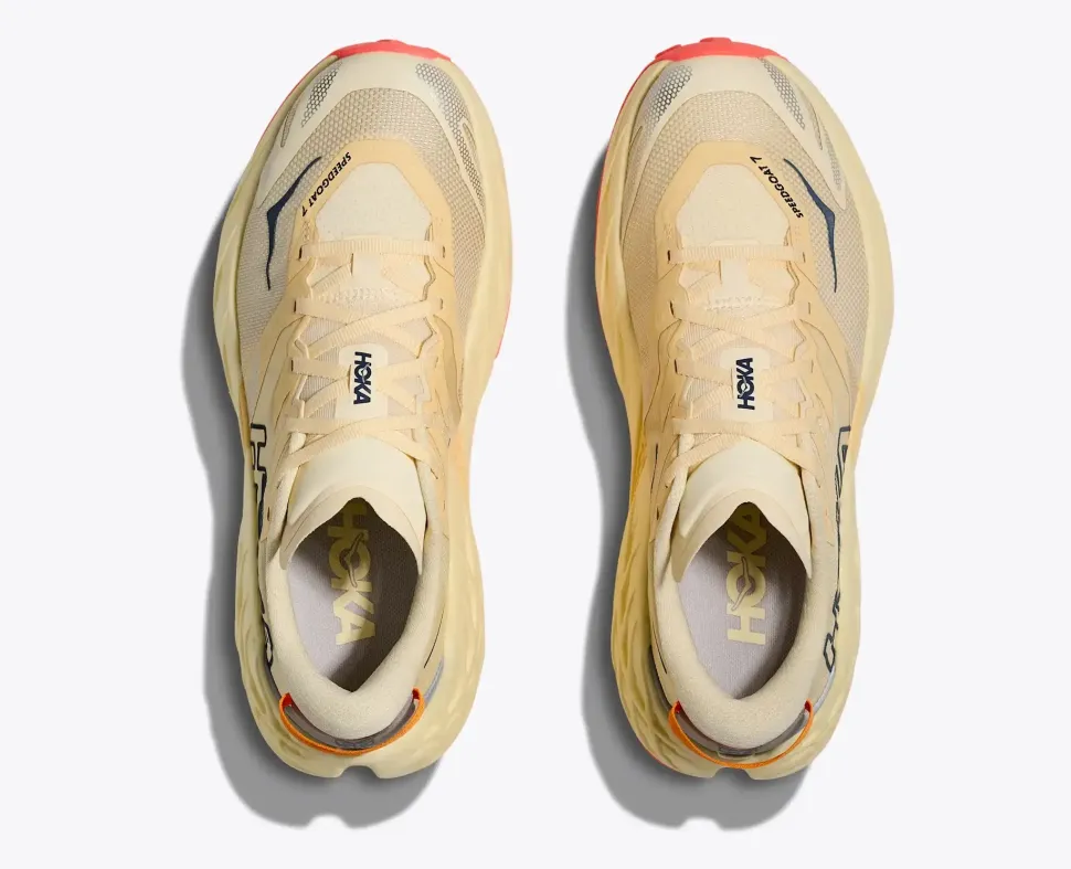 Speedgoat 7 Femme Vintage Yellow Flame - Chaussures | Hoka