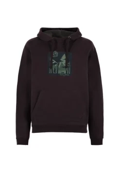 Sweat Hood Eggplant Walk