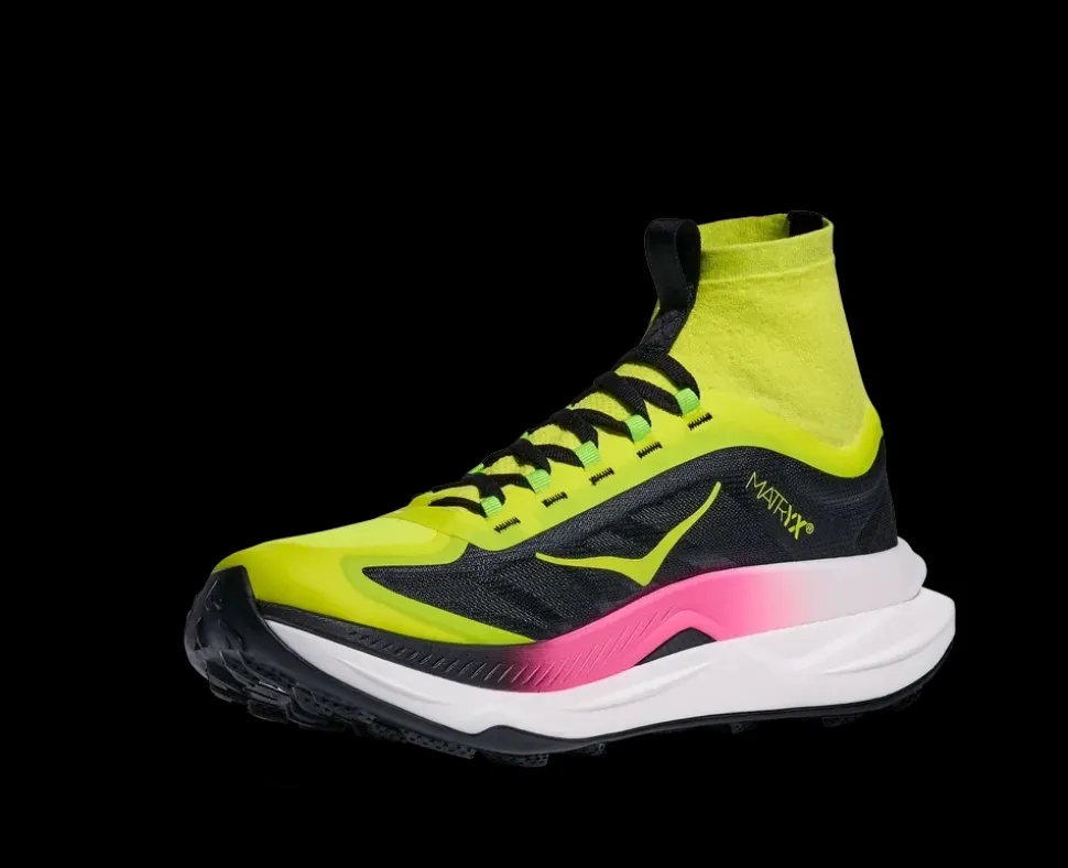 Tecton X 3 Neon Citrus Black - Chaussures | Hoka
