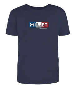 Tee Shirt M1921 T-shirt Ss Saphir - Tee Shirt Mc | Millet