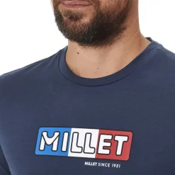 Tee Shirt M1921 T-shirt Ss Saphir - Tee Shirt Mc | Millet