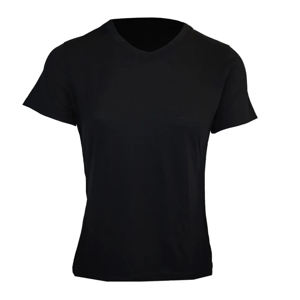 Tee-shirt Femme Merino Explore Black - Tee-shirt Mc | Azimut Outdoor