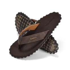Tong Vegovert Brown - Sandales | Gumbies