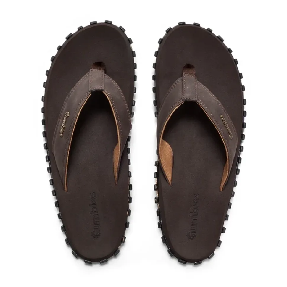Tong Vegovert Brown - Sandales | Gumbies
